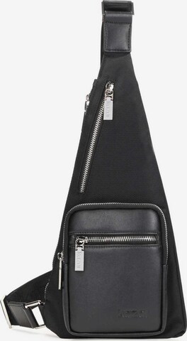 Kazar Crossbody Bag in Black: front