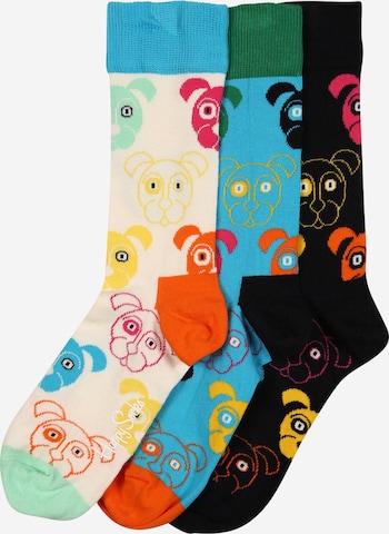 Happy Socks Къси чорапи 'Dog' в пъстро: отпред