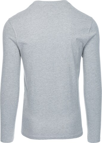 Ombre Shirt 'L130' in Grau