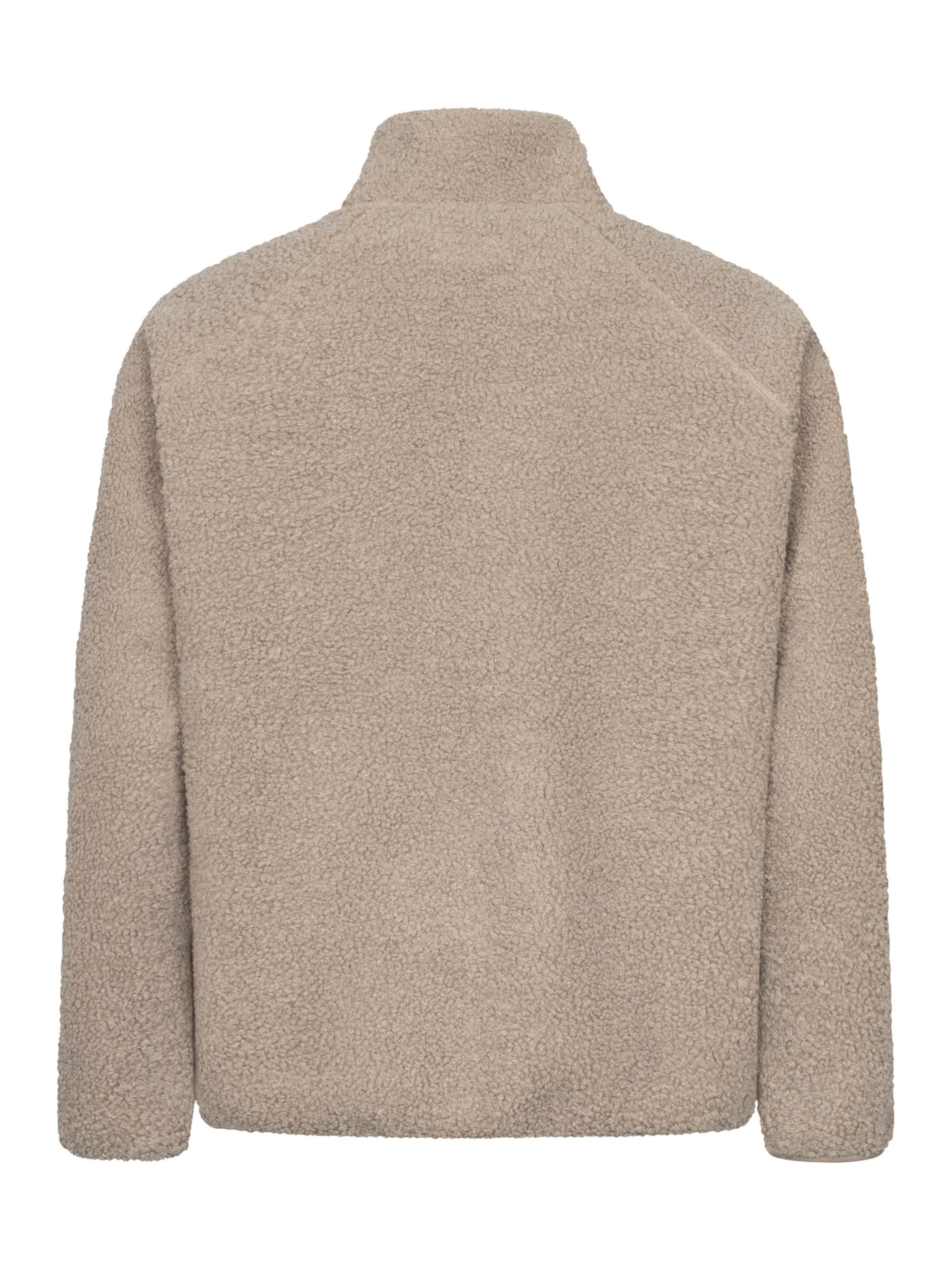 Derbe Fleece Jacket 'Kuschelby' in Beige