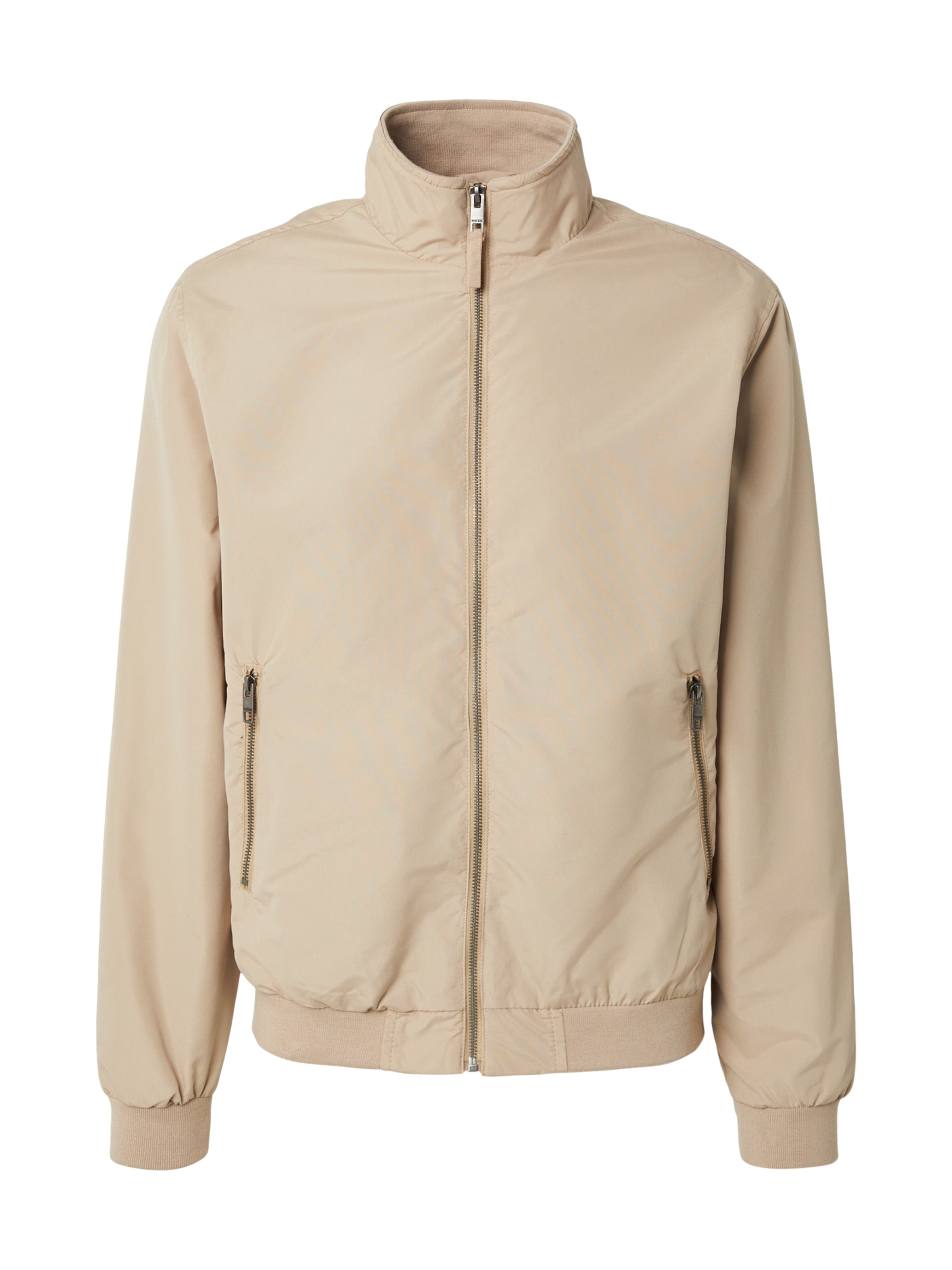 INDICODE JEANS Välikausitakki 'Catall' värissä beige: etupuoli