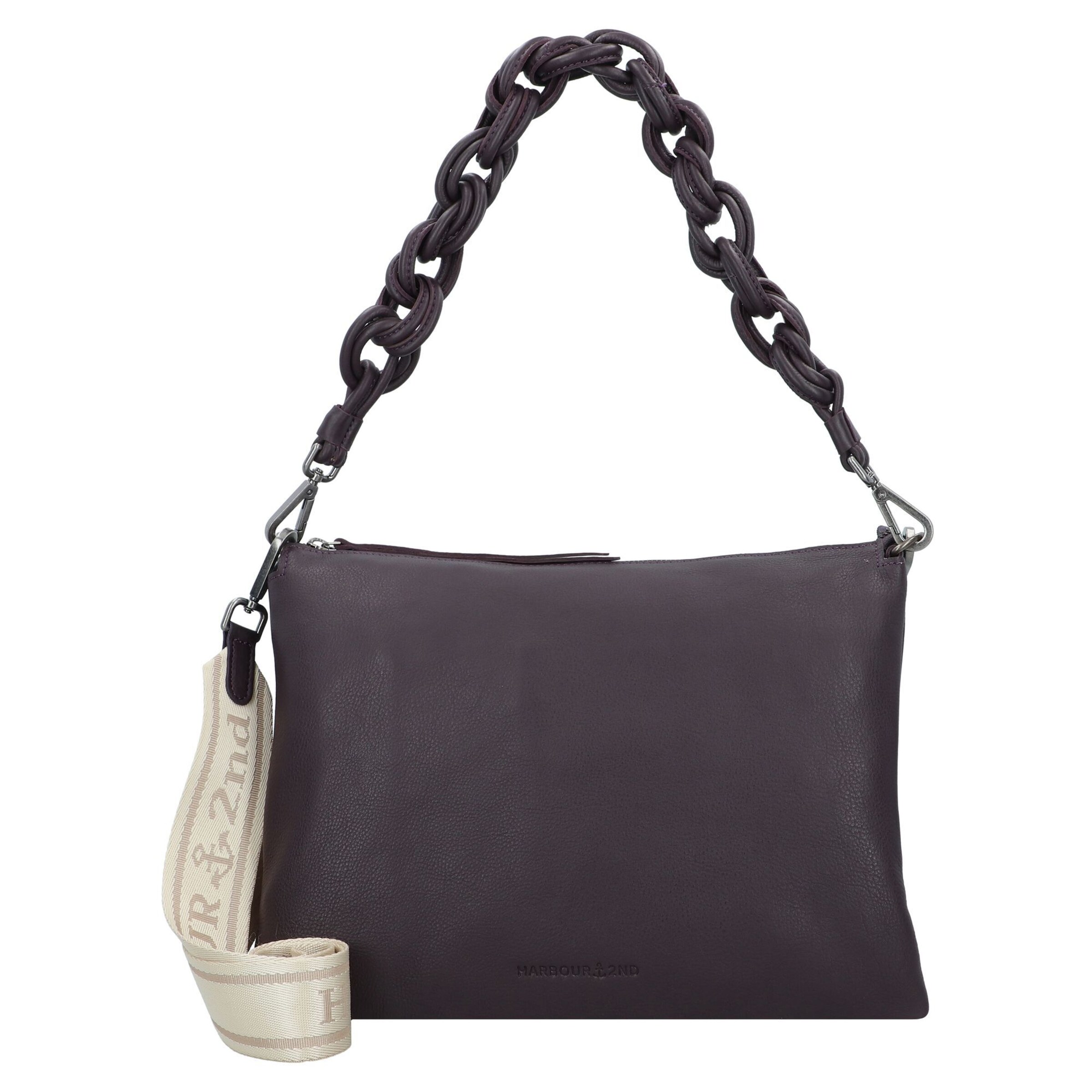 Harbour 2nd Schultertasche 'Just Pure' in Lila: Vorderseite
