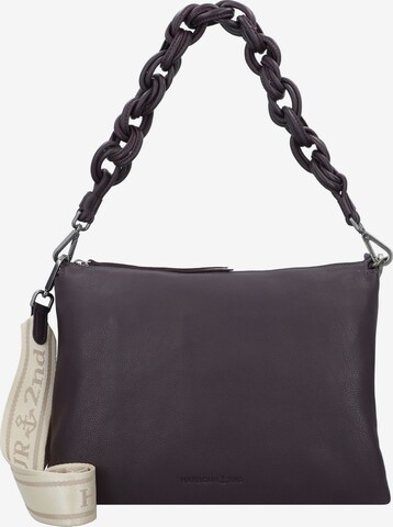 Harbour 2nd Shoulder Bag 'Just Pure' in Purple: front