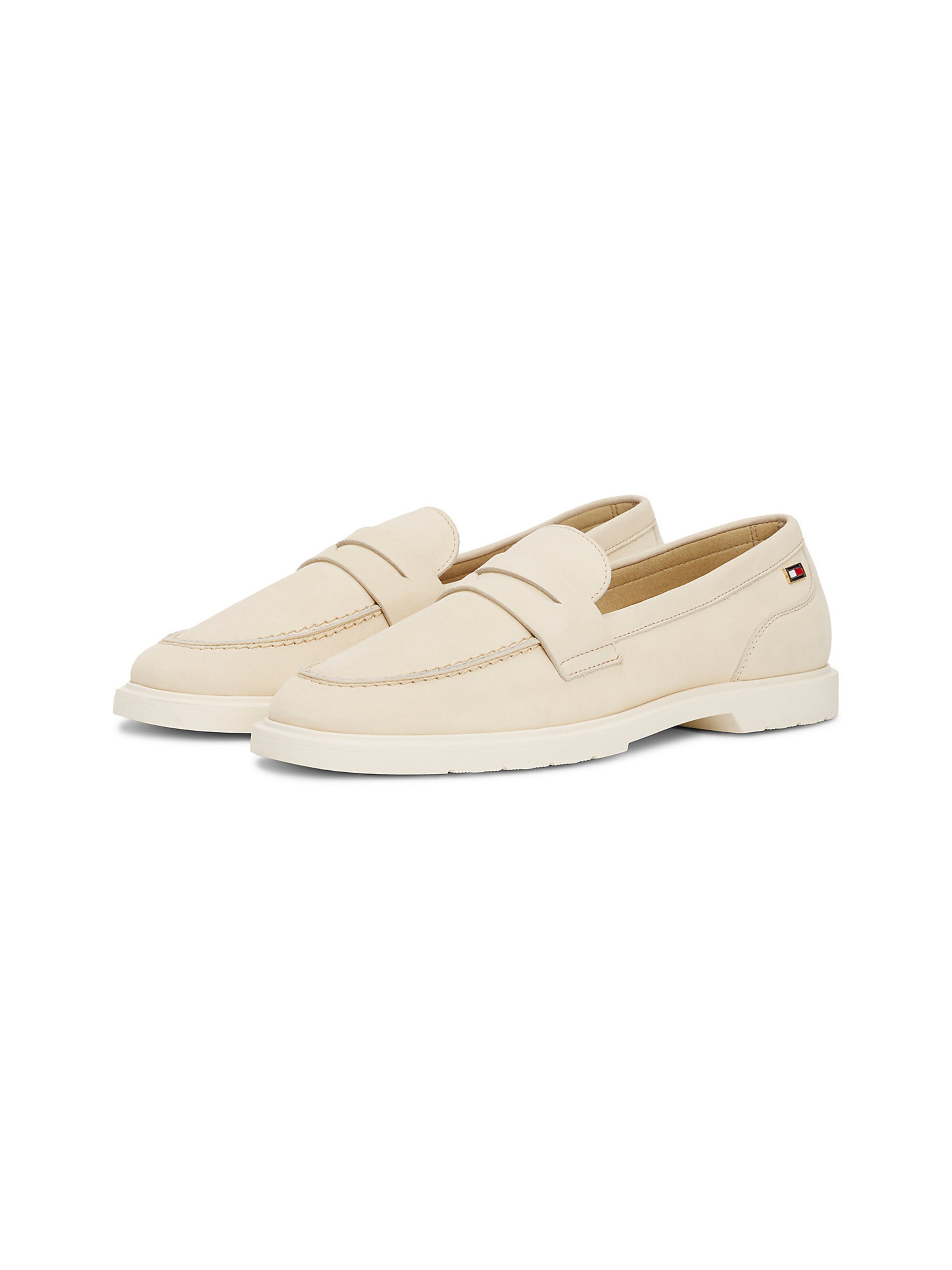 Chaussure basse 'Enamel' TOMMY HILFIGER en beige
