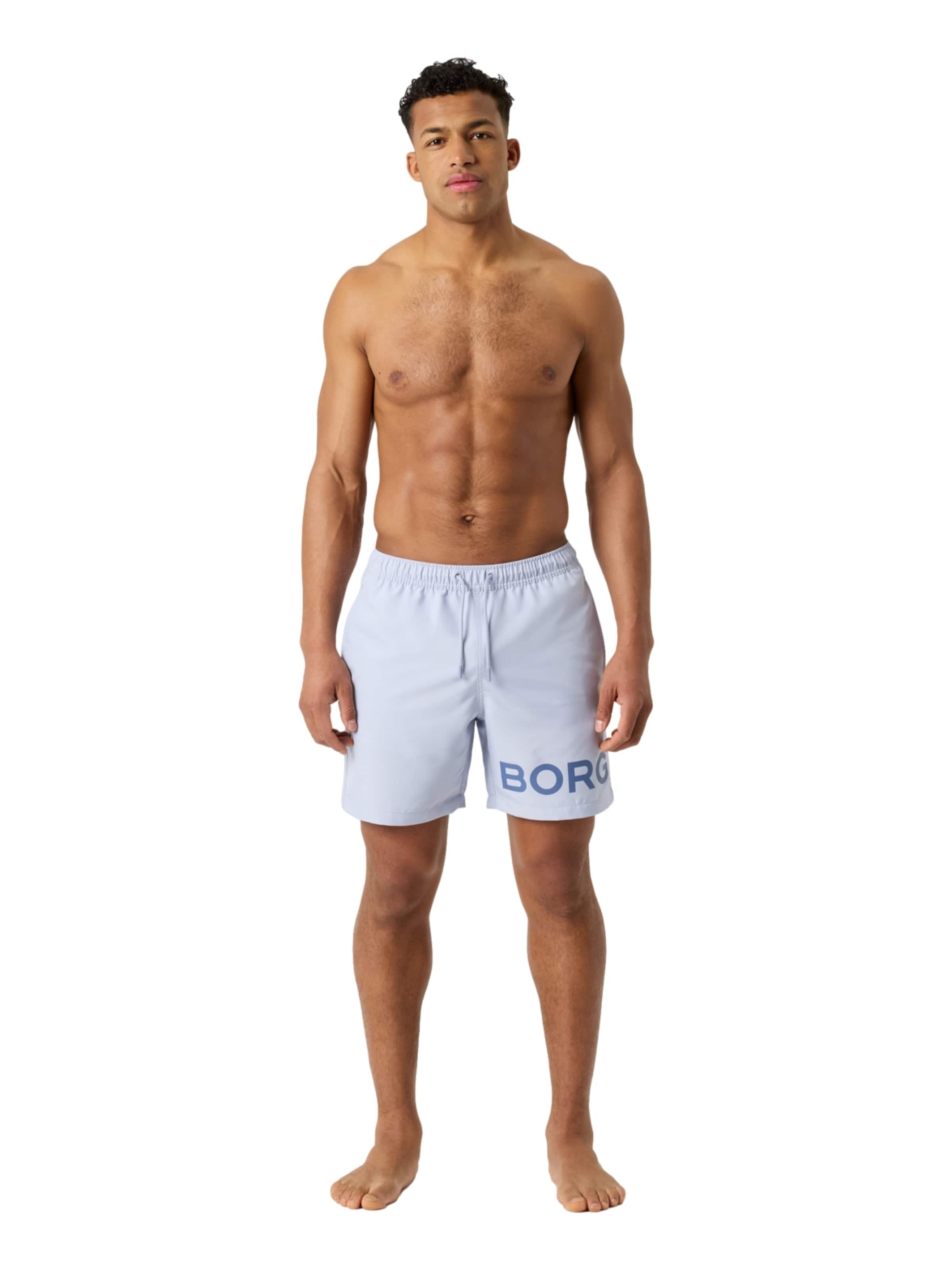 BJÖRN BORG Badeshorts i blå