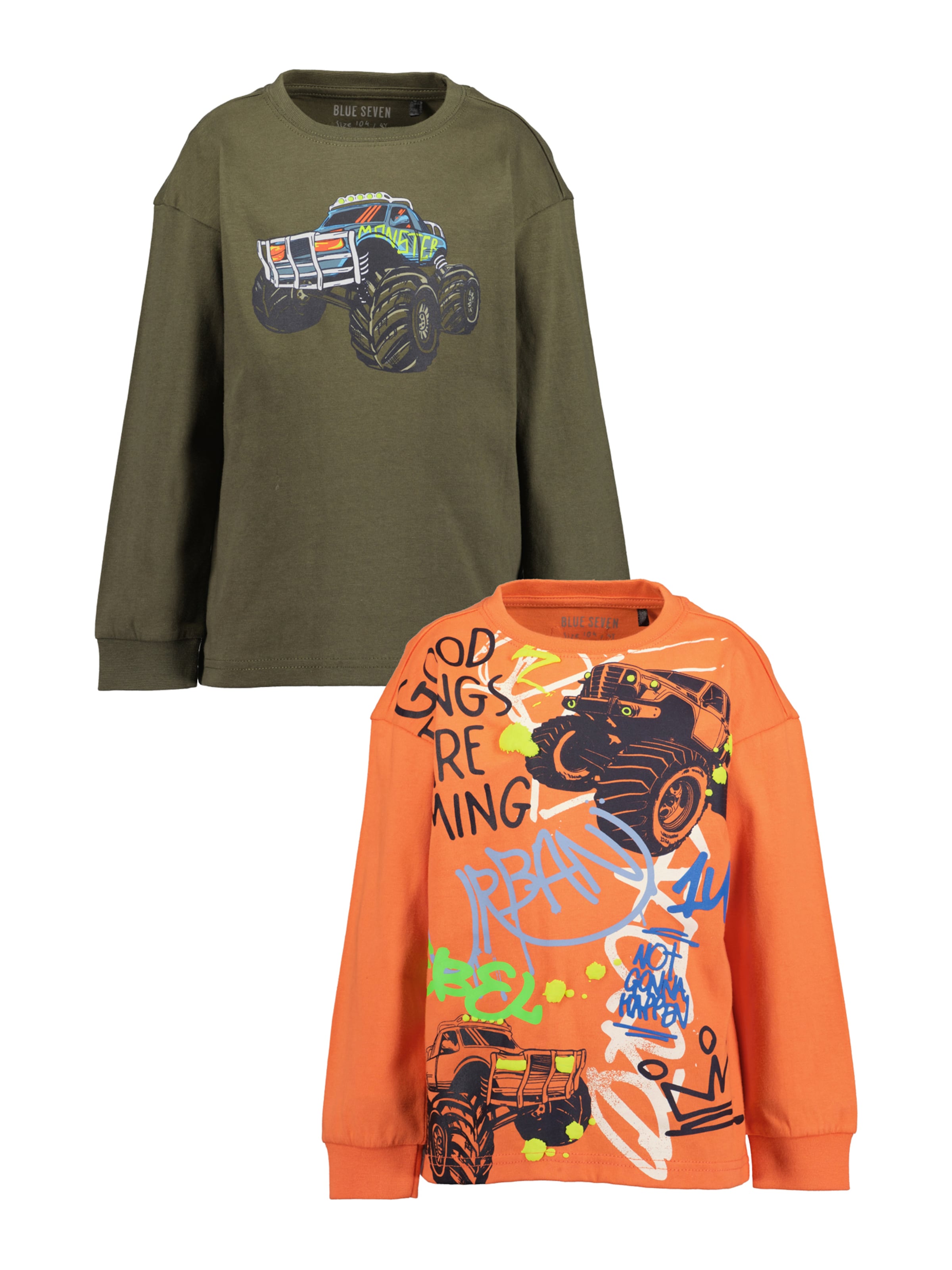 BLUE SEVEN Shirt in Green: front