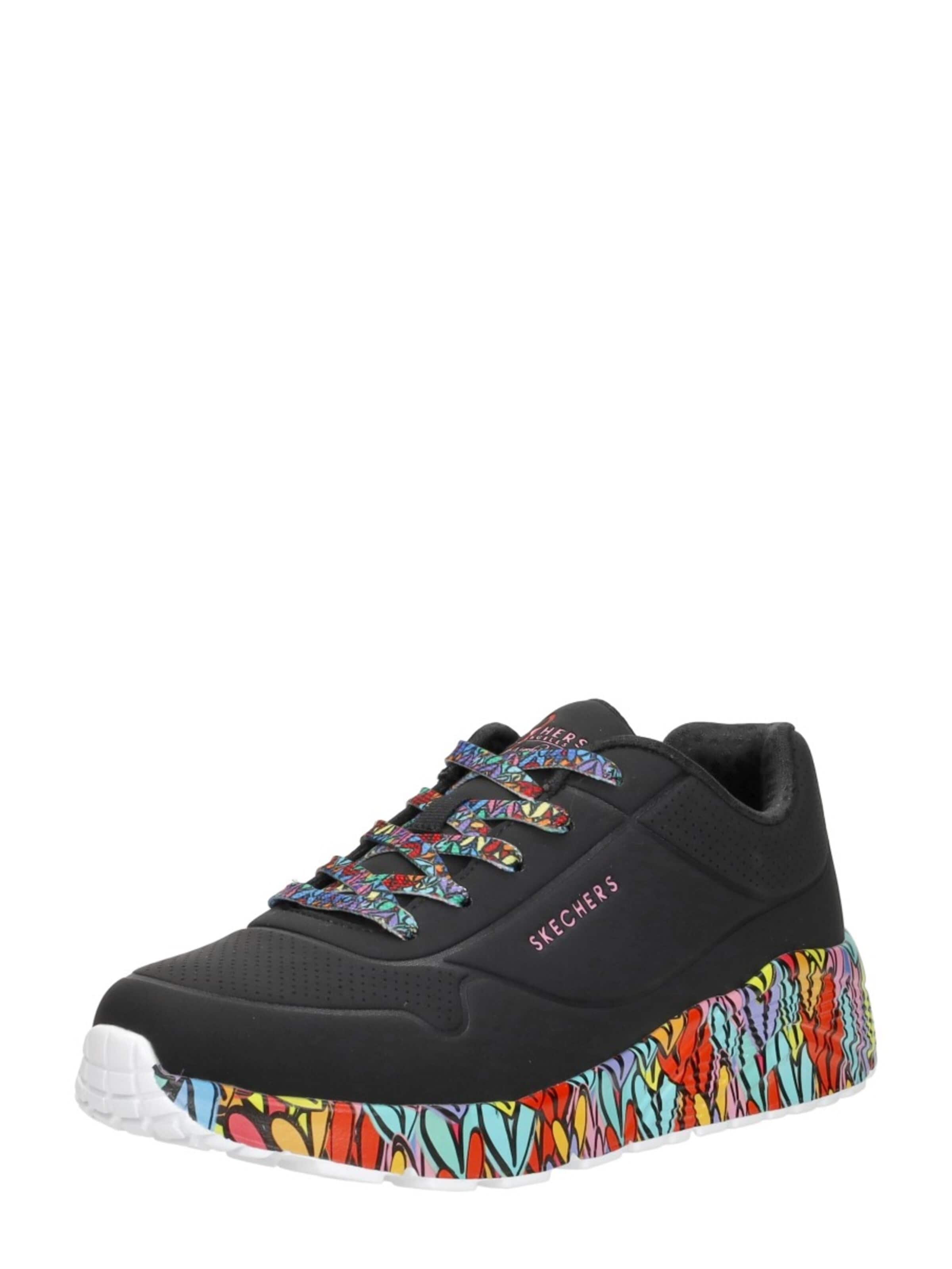 Baskets 'Uno Lite - Subtle Love' SKECHERS en noir