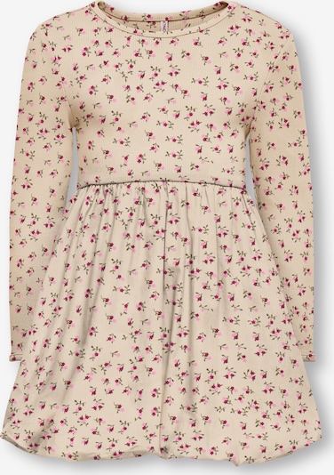 Only Mini Mekko 'KMGTRINNY' värissä beige / vihreä / roosa / tumma pinkki, Tuotenäkymä