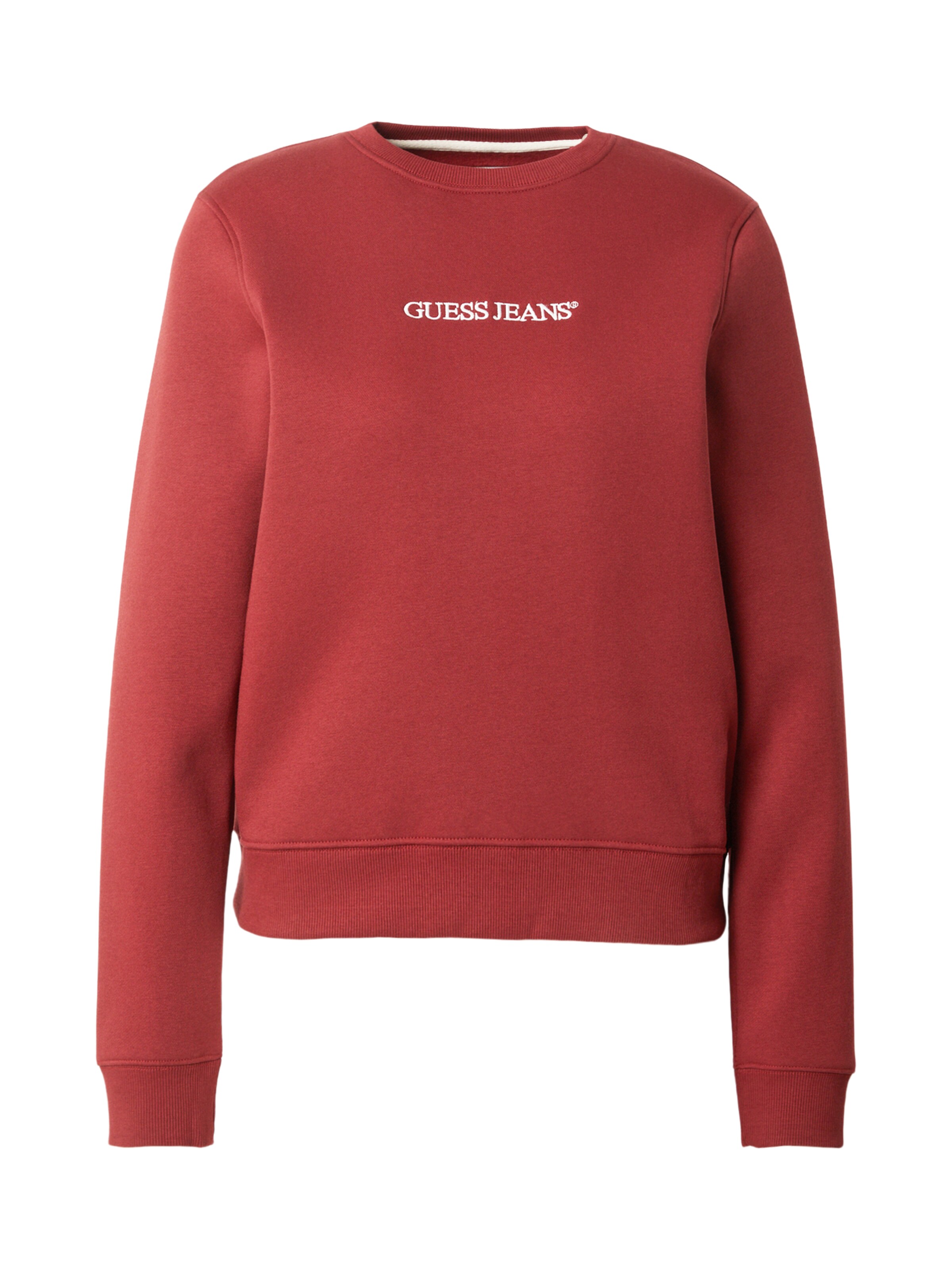 Felpa di GUESS JEANS in rosso: frontale