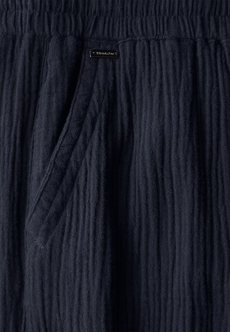 STREET ONE Wide Leg Hose in Blau