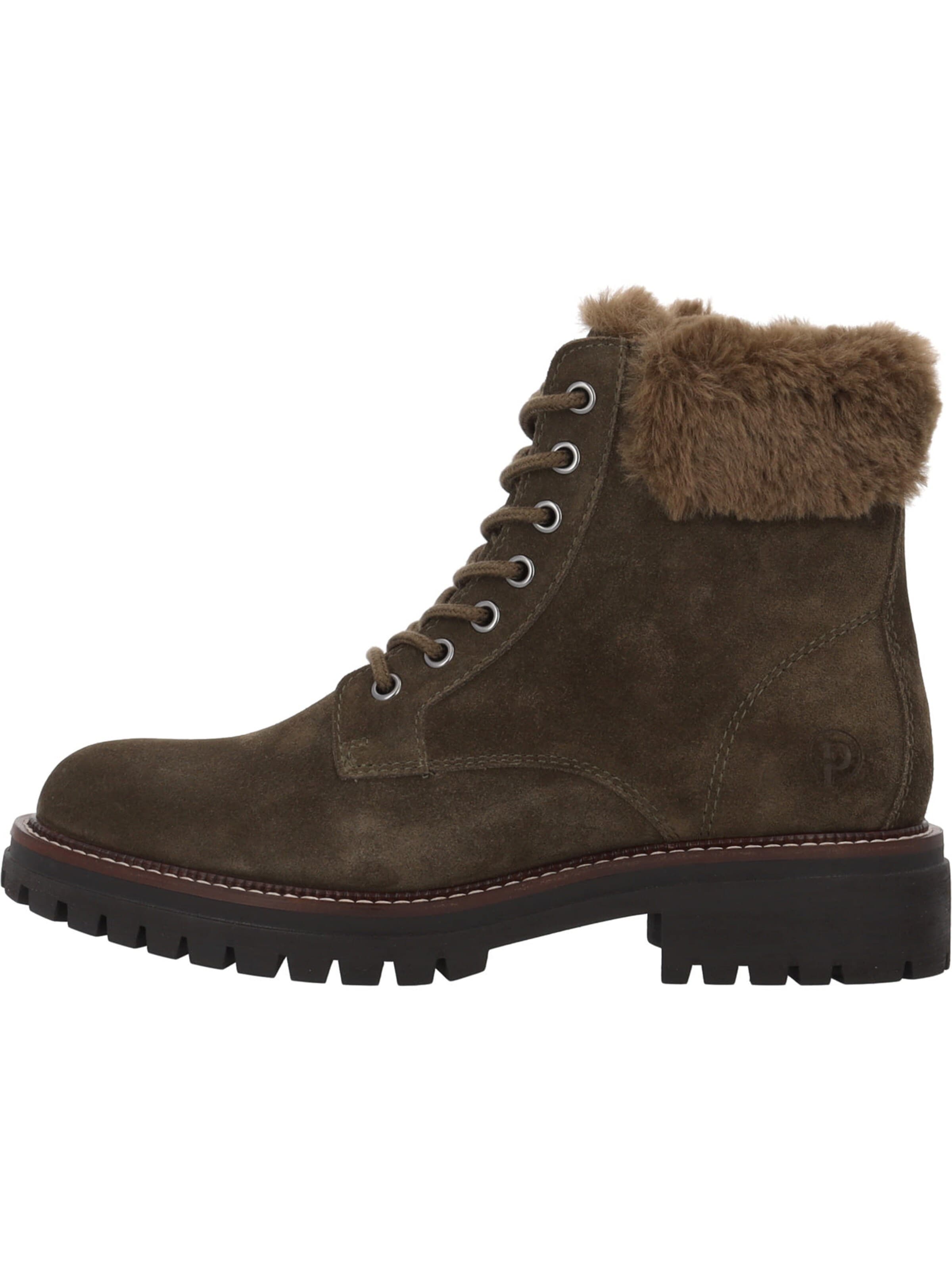 Bottines à lacets 'Shastina' Palado en vert
