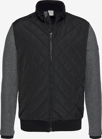 bugatti Between-Season Jacket in Black: front