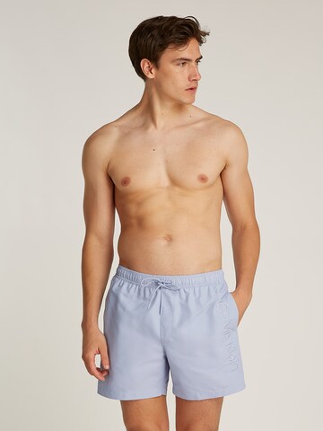 Calvin Klein Swimwear Swimming shorts in Blue: front