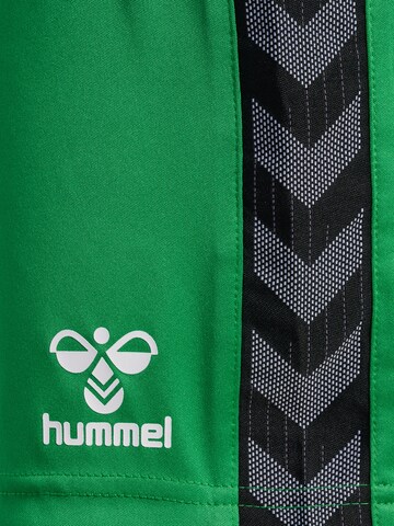 Hummel Regular Workout Pants in Green