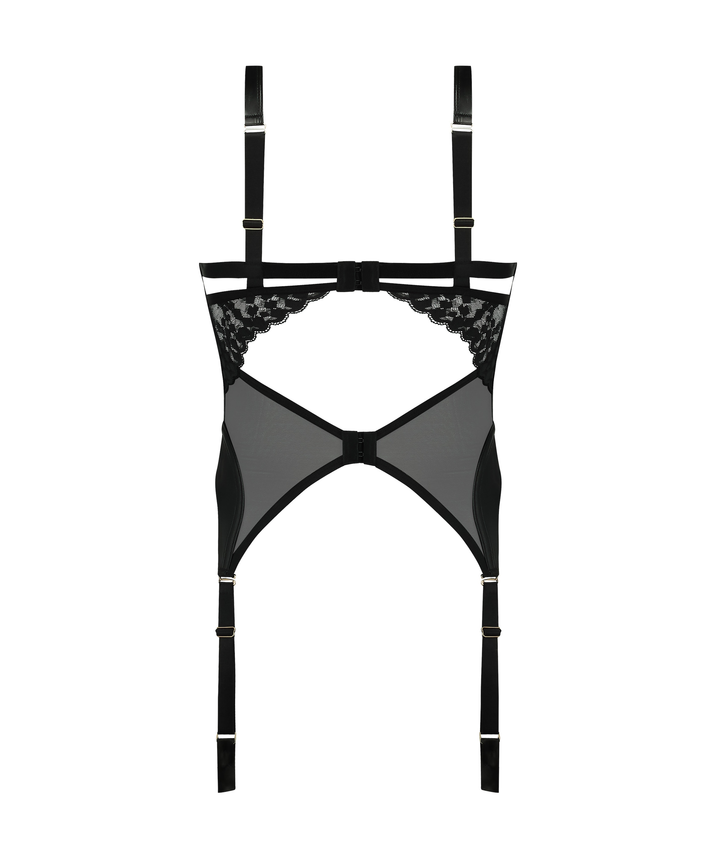 Hunkemöller Corsage 'Desire' in Schwarz