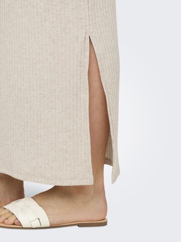 ONLY Nederdel i beige