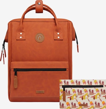 Cabaia Backpack 'Adventurer' in Orange: front