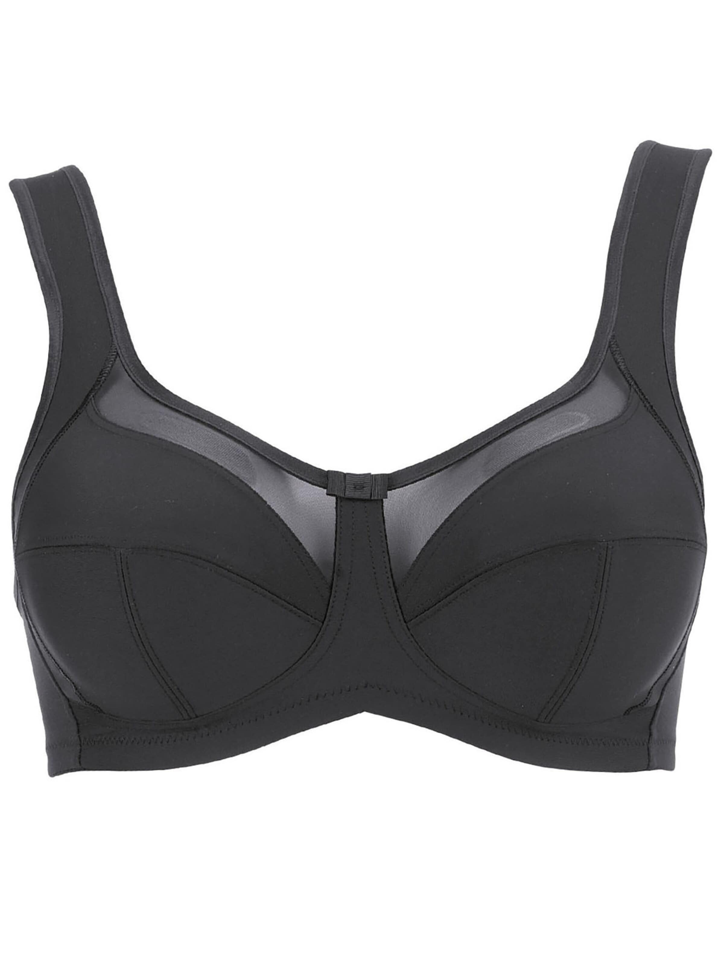 ANITA Minimizer BH 'Clara'‌ in Schwarz: Vorderseite