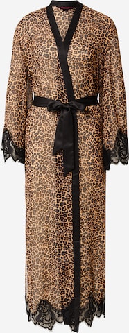 Hunkemöller Dressing Gown in Brown: front