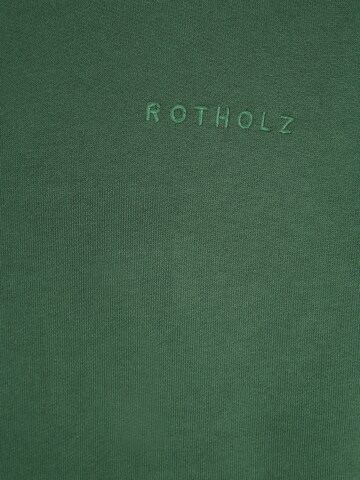 Rotholz Sweatshirt in Grün