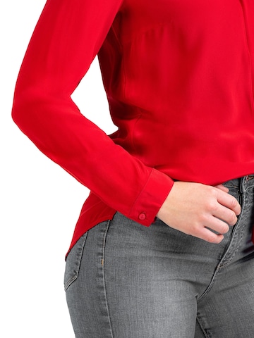 Camicia da donna 'Seidenbluse Nobicetta' di Posh Gear in rosso