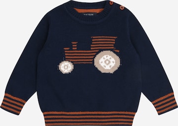 Pull-over BLUE SEVEN en bleu : devant