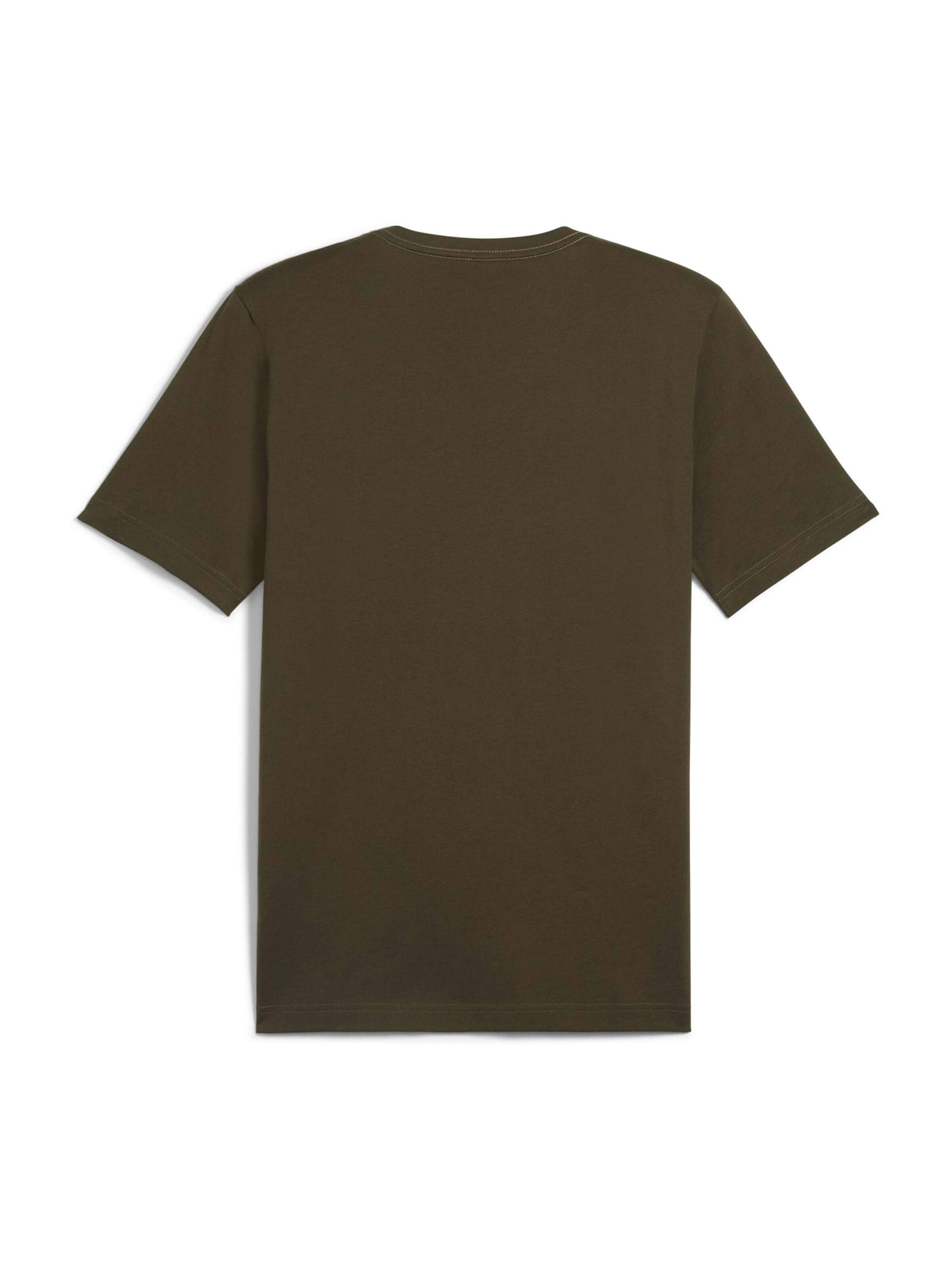 PUMA Performance Shirt 'Essentials' in Green