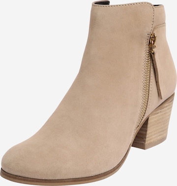 Ankle boots 'Adele' di ABOUT YOU in beige: frontale