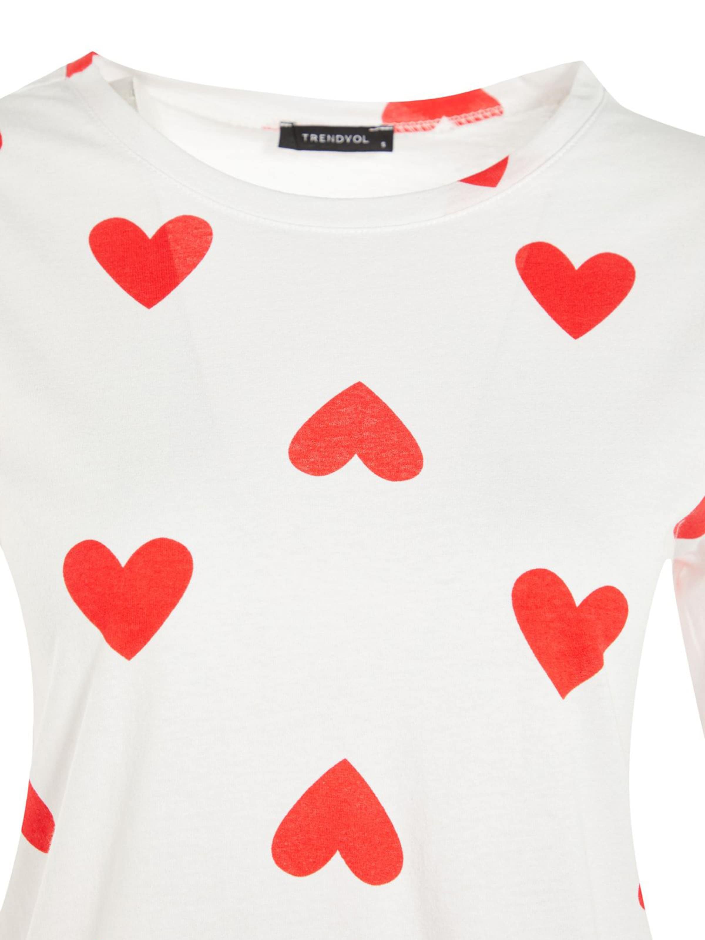 Trendyol Pyjama värissä valkoinen