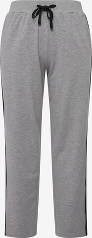 Ulla Popken Regular Pants in Grey: front