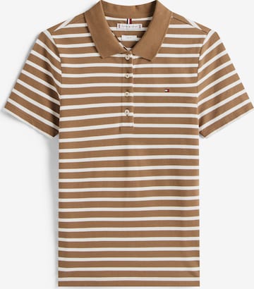 TOMMY HILFIGER Футболка '1985' в Коричневый: спереди