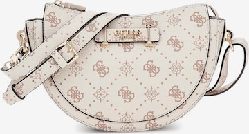 GUESS Schoudertas 'Silia' in Beige: voorkant