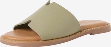 žalia Tamaris Šlepetės: priekis