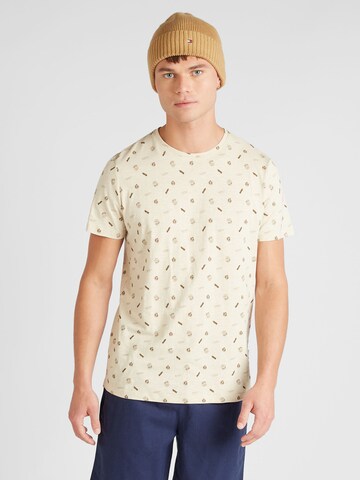BLEND - Camiseta en beige: frente