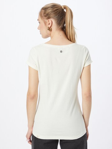 Ragwear T-Shirt 'FLORAH' in Weiß
