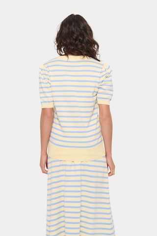 Pull-over SAINT TROPEZ en jaune