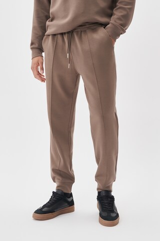 Matinique Tapered Bukser 'Jack' i beige: forside