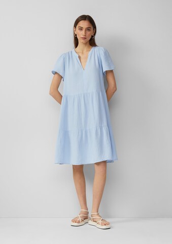 QS Summer dress in Blue: front