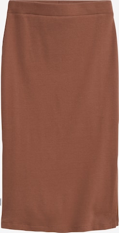 ARMEDANGELS Rok 'Zita' in Bruin: voorkant