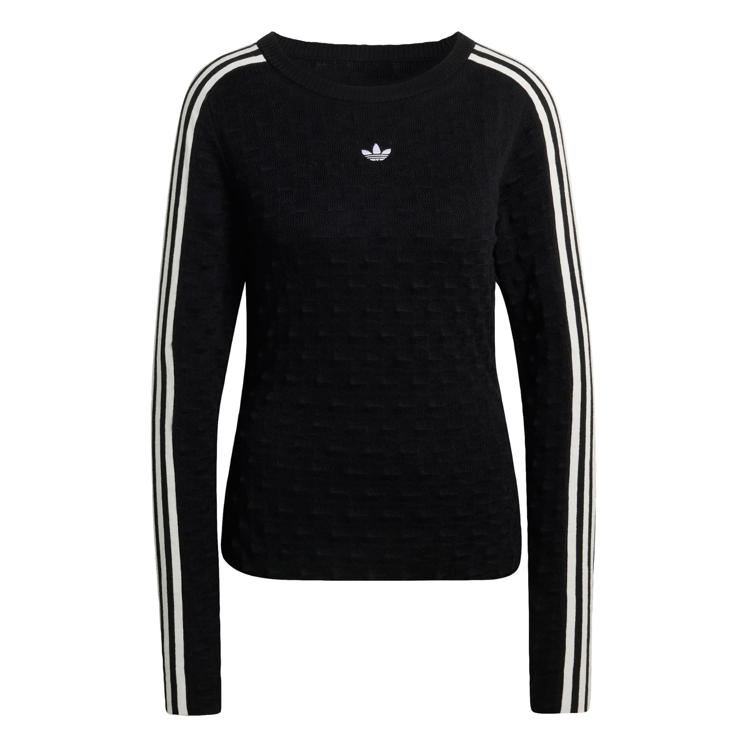ADIDAS ORIGINALS - Jersey en negro: frente