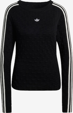 ADIDAS ORIGINALS Trui in Zwart: voorkant