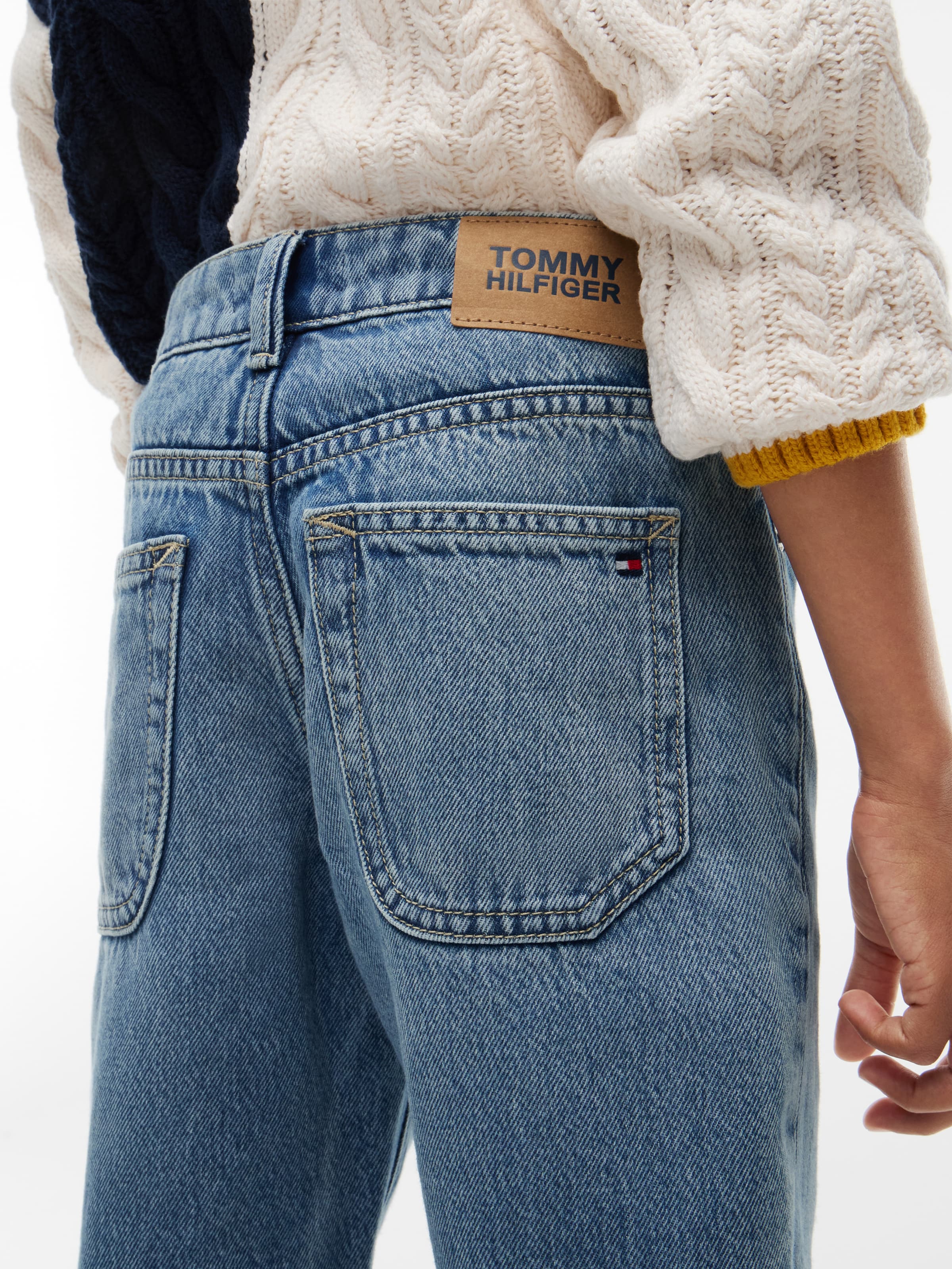 TOMMY HILFIGER Regular Jeans i blå