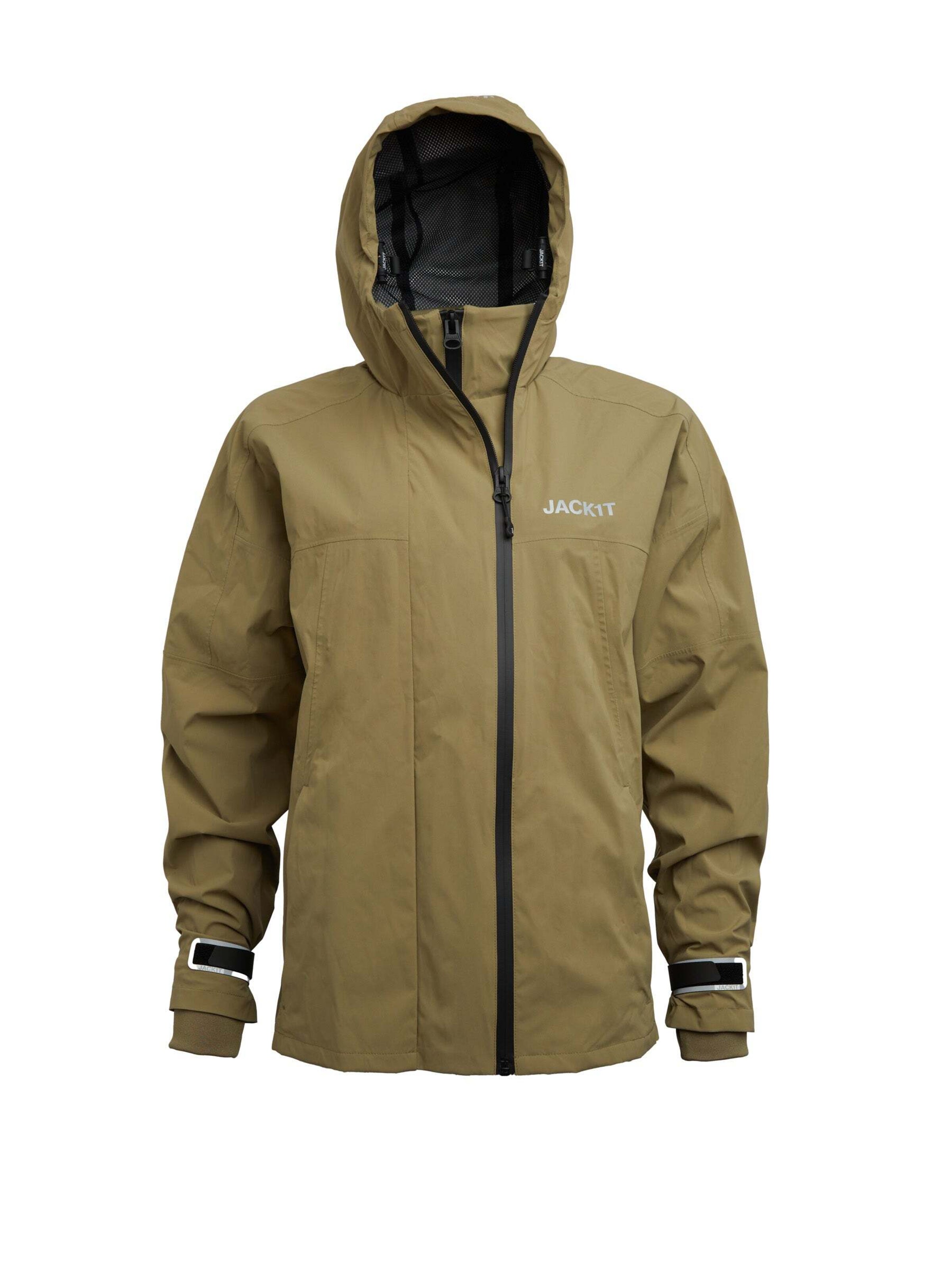 JACK1T Funktionsjacke 'Helio' in Grün: Vorderseite