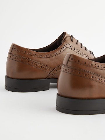 Next Lace-Up Shoes in Brown