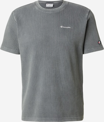 Champion Authentic Athletic Apparel Tričko – šedá: přední strana