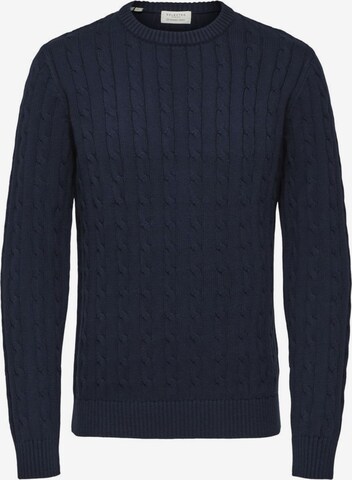 SELECTED HOMME Sweater in Blue: front