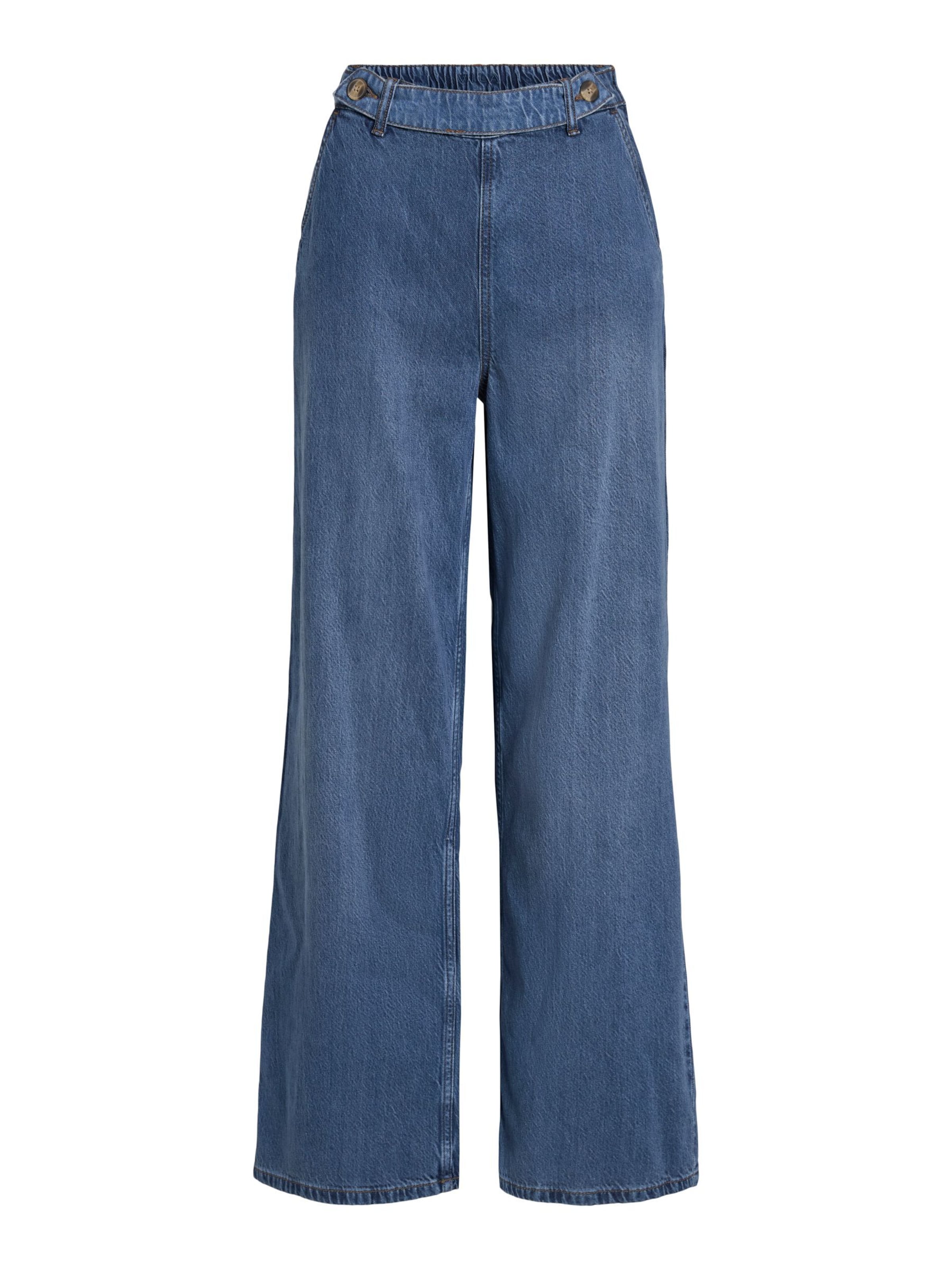 VILA Jean 'VIDiana' en bleu denim, Vue avec produit