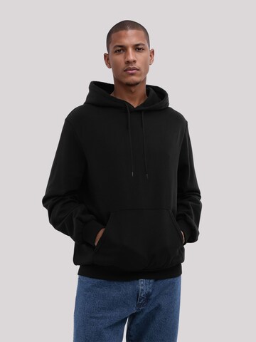 F4NT4STIC Hoodie 'Guns N' Roses Lies City Rock Music' in Schwarz: Vorderseite