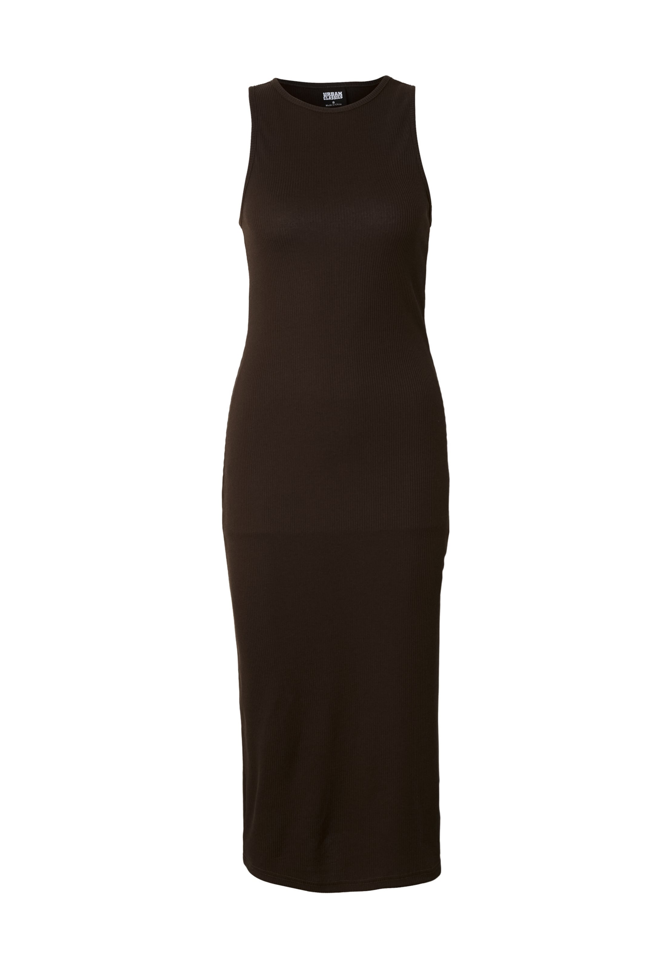 Urban Classics Dress in Brown: front