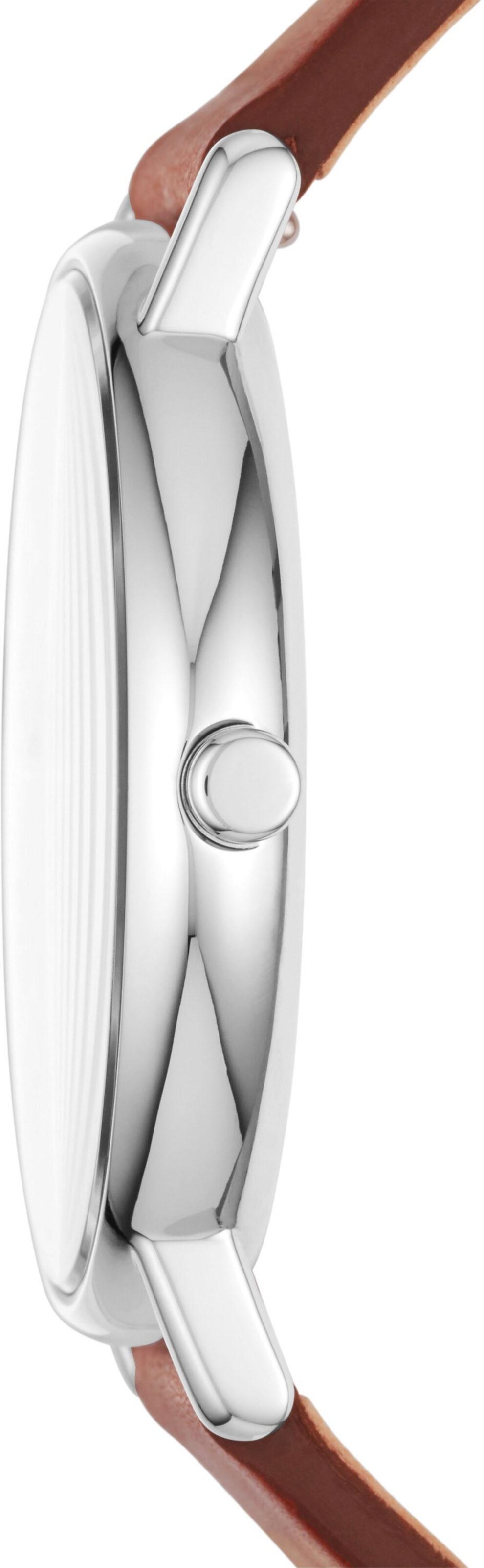 SKAGEN Uhr 'SIGNATUR' in Braun